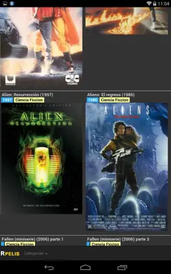 Peliculas Gratis android App screenshot 0