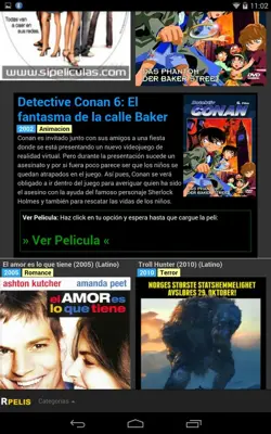 Peliculas Gratis android App screenshot 3